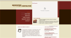 Desktop Screenshot of brownsteincorp.com