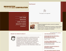 Tablet Screenshot of brownsteincorp.com